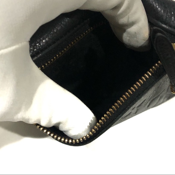 Authentic Louis Vuitton Black Empriente Leather Key Cles Pouch Black Noir Wallet - Picture 7 of 11